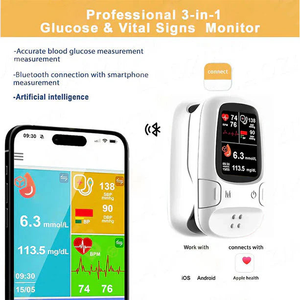 🔥The Best Christmas Gift🎁-New non-invasive multifunctional health monitor 🔥made in the USA🔥