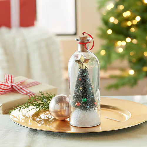 Christmas tree in a bottle with recording function - a gift