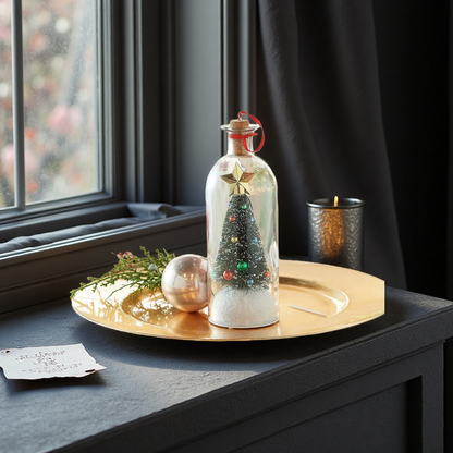 Christmas tree in a bottle with recording function - a gift