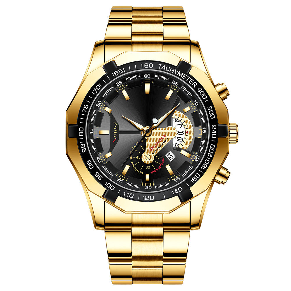 47mm Muti-function Quartz Watch for Men